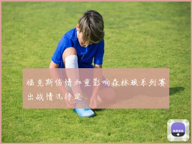 福克斯伤情加重影响森林狼系列赛出战情况待定